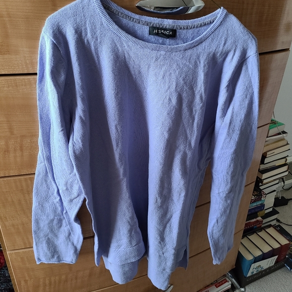 Periwinkle knit sweater - Picture 2 of 6